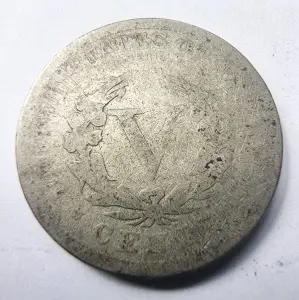 Moneda USA -Liberty Head - 5 Cents 1898 - Img 2