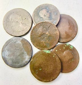 Monede Regatul Unit - George III - Cartwell + Penny 1797-1807