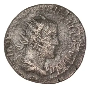 - RARA- TREBONIANUS GALLUS ( 251-253 AD )- Moneda Antica Romana