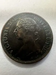 REGATUL UNIT - VICTORIA - FARTHING 1881