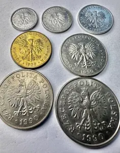 SET MONEDE - POLONIA ( 1989-1990 )