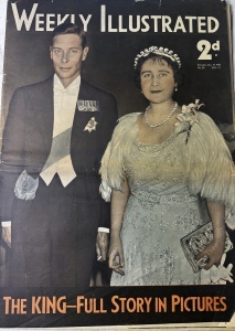🇬🇧 Weekly Illustrated – Decembrie 1936 Abdicarea Regelui Edward VIII și începutul domniei lui George VI - Img 1