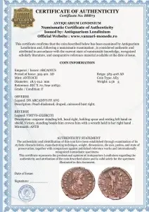 ARCADIUS ( 395-401 AD ) - ANTIOCH - Moneda Antica Romana - Img 2