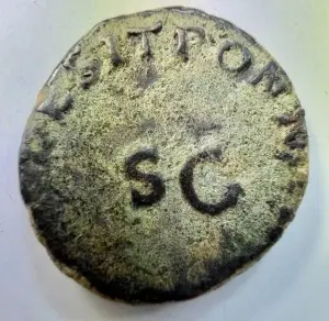 CLAUDIUS ( 41-54 AD )- Moneda Antica Romana - Img 2