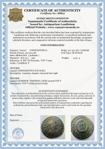 CONSTANTINE II - CAESAR ( 321-324 AD )- Moneda Antica Romana - Img 3