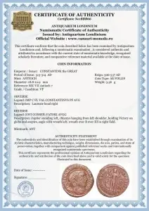 CONSTANTINE the GREAT ( 313-314 AD ) - ANTIOCH - Moneda Antica Romana - Img 2