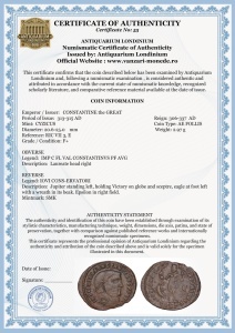 CONSTANTINE the GREAT ( 313-315 AD ) -Moneda Antica Romana - Img 2