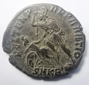 CONSTANTIUS GALLUS - CAESAR ( 351-354 ) - CYZICUS - Moneda Antica Romana . - Img 2