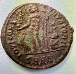 CONSTSNTINE II - CAESAR ( 317-320 )- Moneda Antica Romana - Img 2