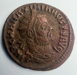 GALERIUS MAXIMIANUS - CAESAR ( 295- 299 AD ) Moneda Antica Romana