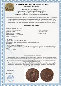 GRATIAN ( 378-383 AD ) - Moneda Antica Romana - Img 3