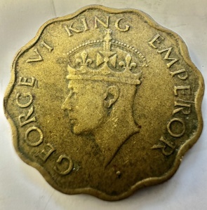 INDIA BRITANICA - GEORGE VI - 1 ANNA 1943 - Img 2