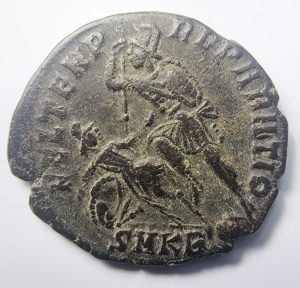 Moneda Antica Romana - CONSTANTIUS GALLUS - CAESAR ( 351-354 ) - Img 2