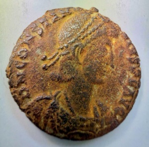 Moneda Antica Romana - CONSTANTIUS II ( 337-361 AD )