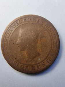 Moneda Coloniala - 1 Cent 1870 - Ceylon - Victoria - Img 2