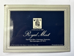 Monedă comemorativă Crown (25 Pence) 1981 – Căsătoria Prințului Charles și Lady Diana Spencer – Royal Mint - Img 2