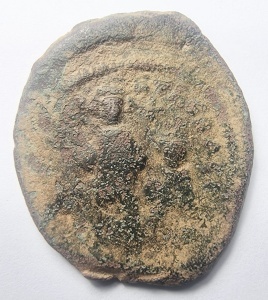 Moneda Medievala - BIZANTINA - Heraclius ( 612-616 )
