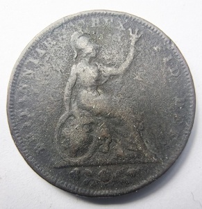 Moneda - Regatul Unit - George IV -Farthing 1828 - Img 2