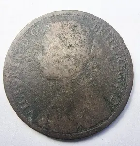 Moneda Regatul Unit - Victoria - 1 Penny 1874