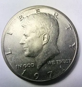 Moneda USA- Half Dollar Kennedy 1971.