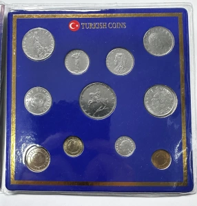 Turcia – Set numismatic 11 monede - Img 2