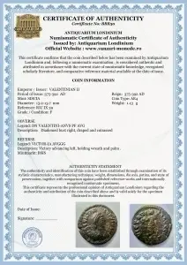 VALENTINIAN II ( 375-392 AD ) - SISCIA - Moneda Antica Romana - Img 3