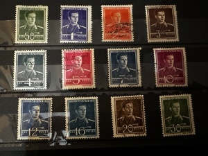 🇷🇴 Set Timbre România – Regele Mihai I în uniformă (1940–1947)