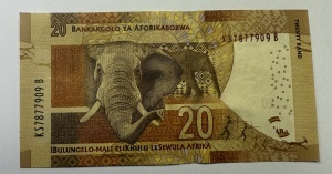 Bancnota - Africa de Sud - 20 Rand 2014 ( Nelson Mandela) - Img 2