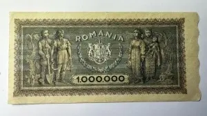 Bancnota Regalista - Romania - 1.000.000 lei - 16.04.1947 ( Regele Mihai I ) - Img 2