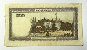 Bancnota Regalista - Romania - 500 Lei - 19.07.1941 - Regele Mihai I - Img 2