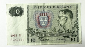 Bancnota Suedia - 10 Kronor ( 1963-1990 )