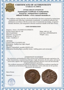 CLAUDIUS II GOTHICUS ( 268-270 AD ) - Moneda Antica Romana - Img 3