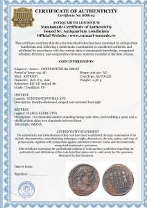 CONSTANTINE the GREAT ( 305AD ) - Moneda Antica Romana - Img 3