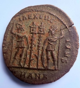 CONSTANTINE the GREAT ( 306-337 AD ) - Moneda Antica Romana - Img 2