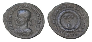 CRISPUS - CAESAR ( 321-324 AD ) - Moneda Antica Romana