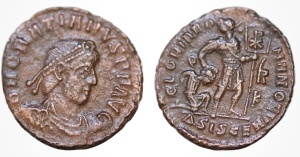 GRATIAN ( 367-375 AD ) - Moneda Antica Romana