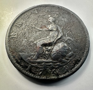 Half Penny 1799 - GEORGE III - GREAT BRITAIN - Img 2