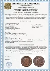 LICINIUS I ( 321-324 AD ) - ALEXANDRIA - Moneda Antica Romana - Img 3