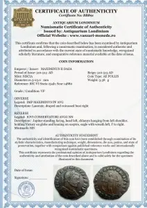 MAXIMINUS II DAZA -( 310-313 AD ) - SISCIA - Moneda Antica Romana - Img 3