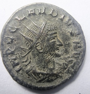 Moneda Antica Romana. CLAUDIUS II GOTHICUS ( 268-270 )