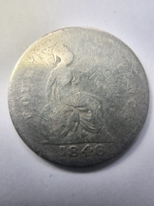 Moneda Marea Britanie - Victoria - Groat 1848 - Argint 0.925