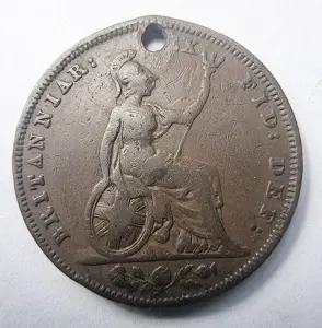 Moneda Regatul Unit - William IV - Farthing 1831 - Gaurita - Img 2