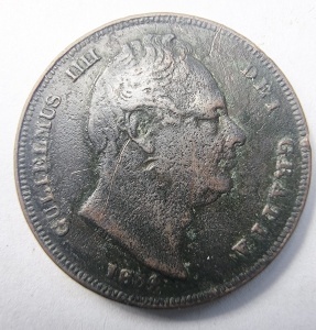 Moneda - Regatul Unit - William IV - Farthing 1834