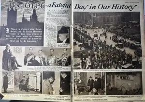Ziar Istoric - Weekly Illustrated – Decembrie 1936 Abdicarea Regelui Edward VIII și începutul domniei lui George VI - Img 2