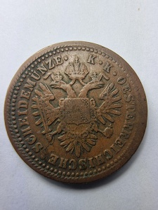 1 Kreuzer 1851 – Imperiul Austriac (Habsburgic) - Img 2