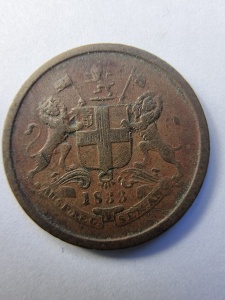 1 Pie 1833 - India Britanica - Img 2