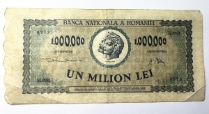 Bancnota Regalista - Romania - 1.000.000 lei - 16.04.1947 - Regele Mihai I