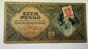 Bancnota Ungaria - 100 Pengo 1945