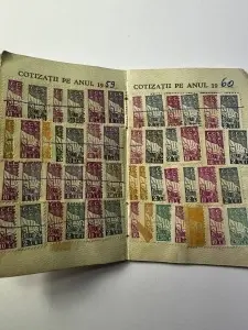 Carnet de membru al Consiliului Central al Sindicatelor din Republica Populară Romînă (RPR) - Img 2