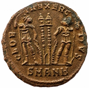 CONSTANS - CAESAR - 335 AD - ANTIOCH - Moneda Antica Romana - Img 2
